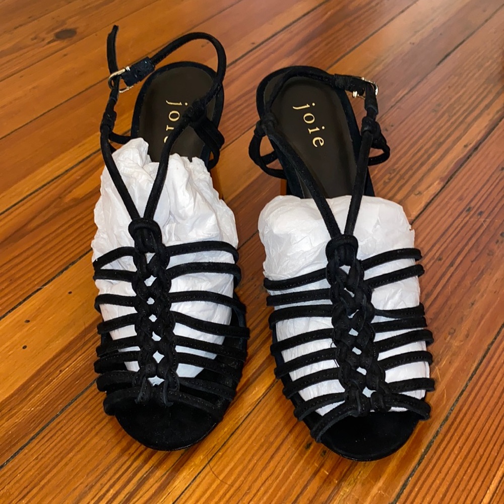 Joie black high heels. Size 36. Never worn.